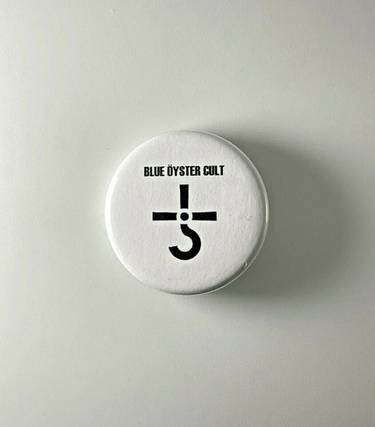 Blue Oyster Cult Logo 1.25" Button B001B125 Badge Pin