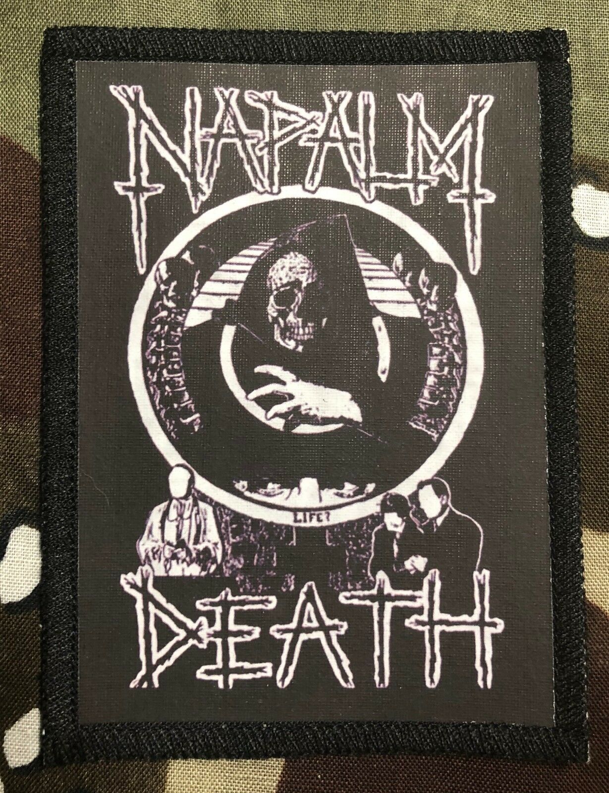 Napalm Death Life? Sublimated Printed Patch N019P