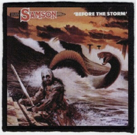 Samson Before The Storm Bruce Dickinson Sublimated Printed Patch S063P