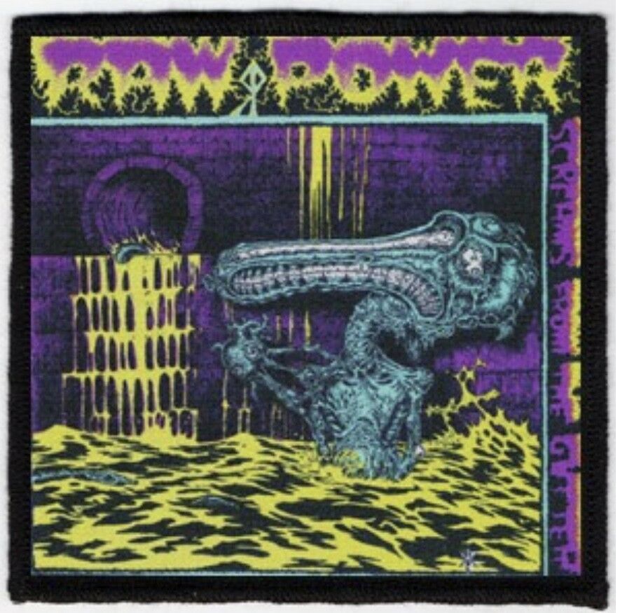 Raw Power Screams From The Gutter Sublimated Printed Patch R021P