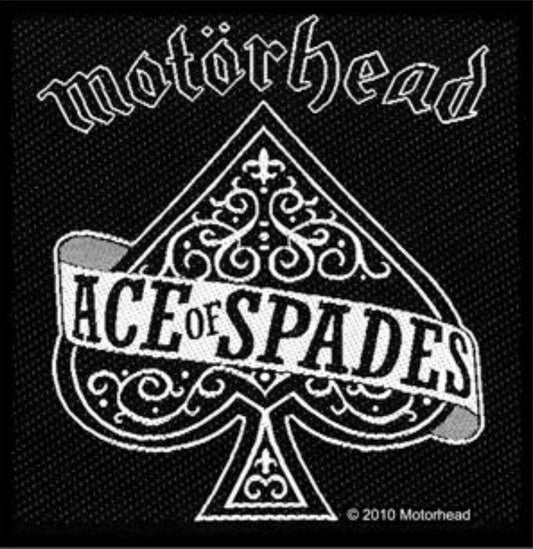 Motorhead Ace Of Spades Woven Patch M008P