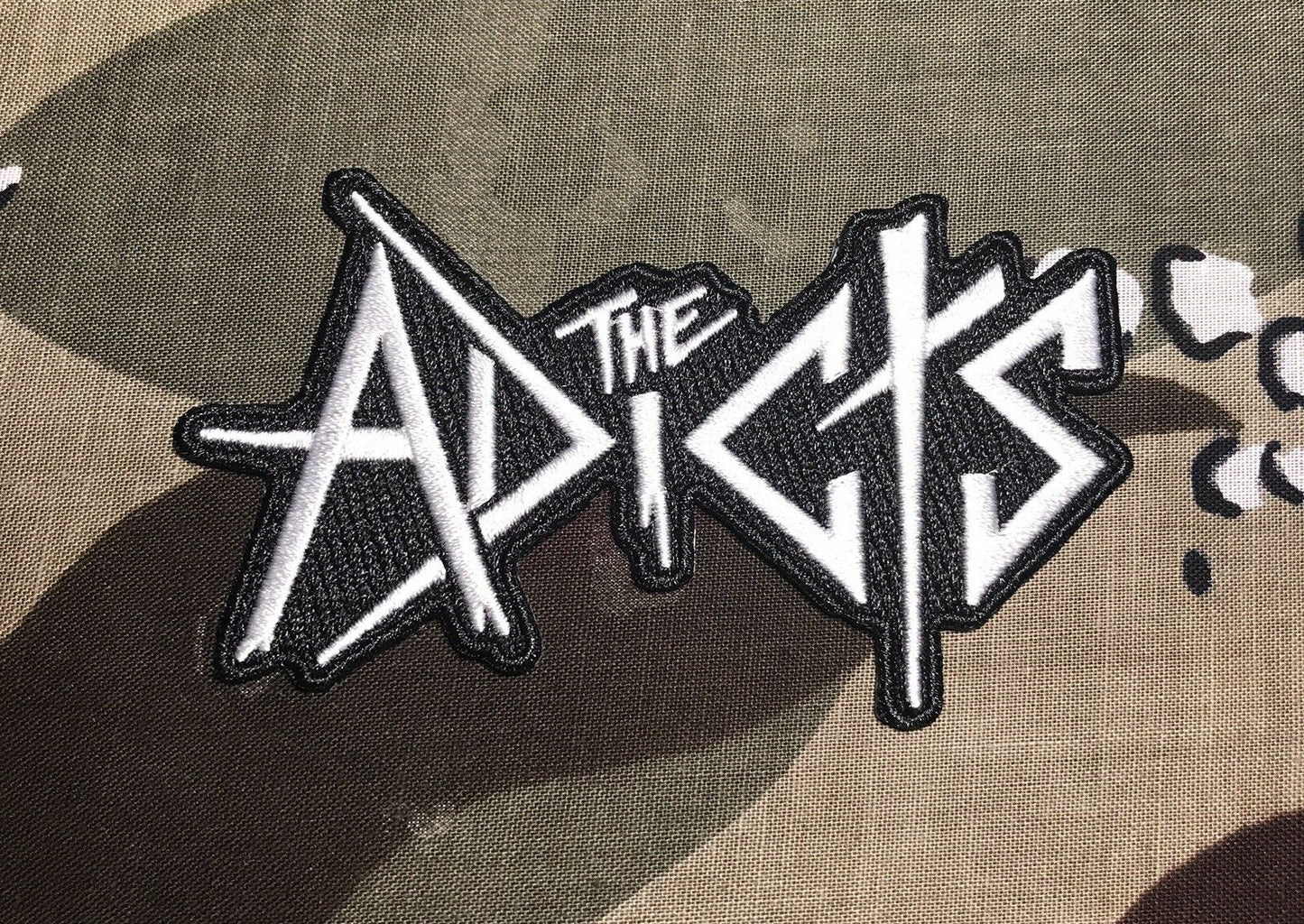 The Adicts Embroidered Logo Patch A002P