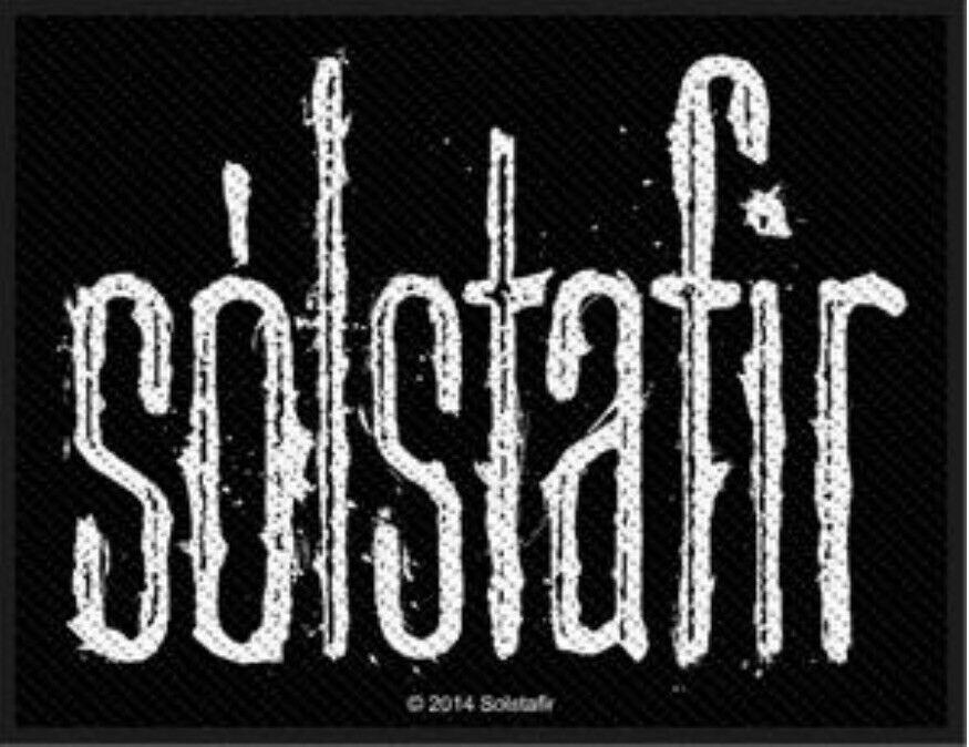 Solstafir Logo Woven Patch S006P