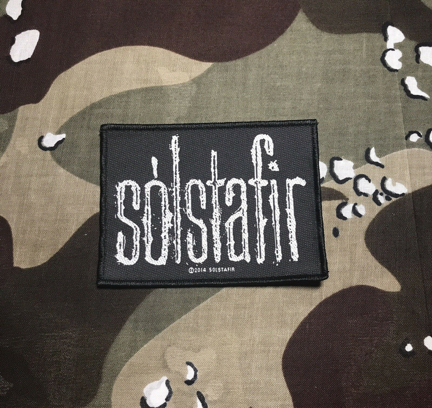 Solstafir Logo Woven Patch S006P