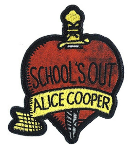 Alice Cooper School's Out Embroidered Patch A091P