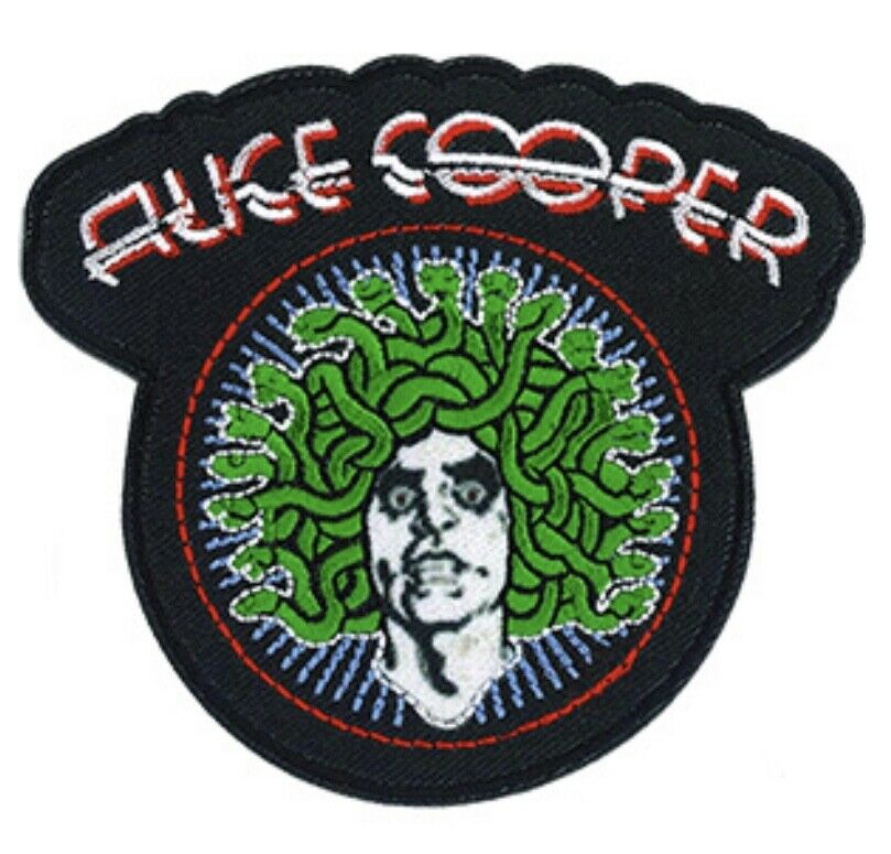 Alice Cooper Medusa Embroidered Patch A090P