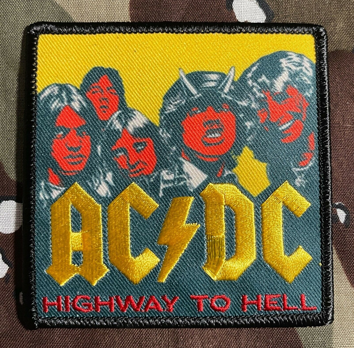 AC/DC Highway To Hell Embroidered Patch A100P