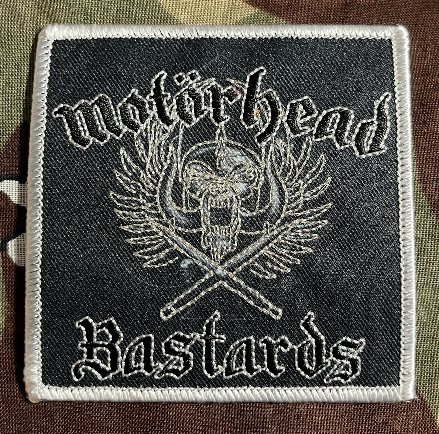 Motorhead Bastards Embroidered Patch M107P