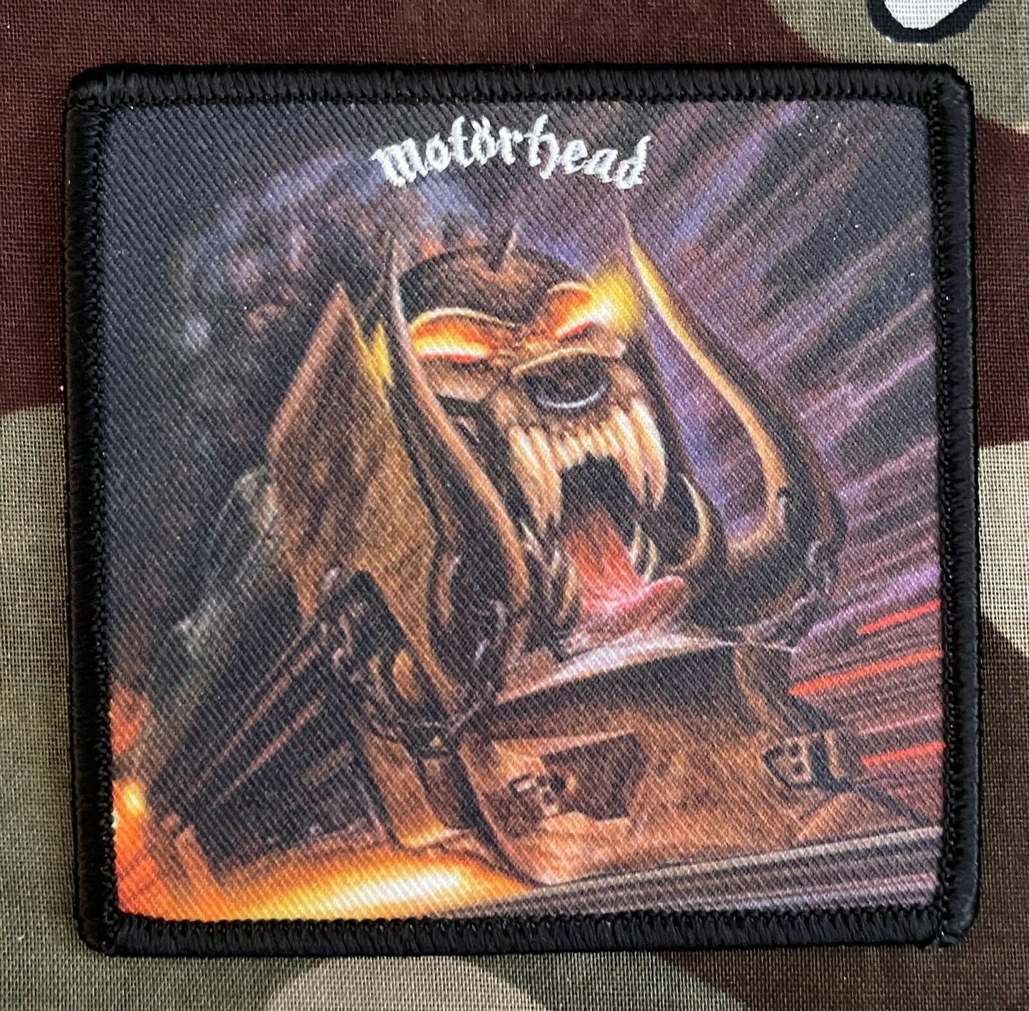 Motorhead Warpig Orgasmatron Embroidered Patch M098P