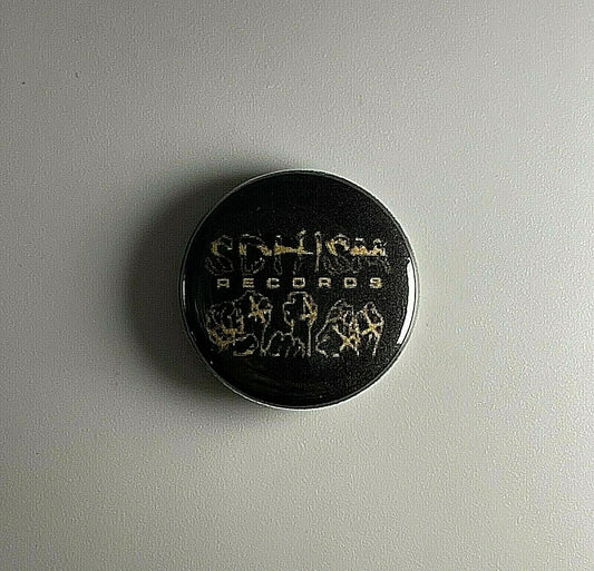 Schism Records Straight Edge 1” Button S013B Badge Pin