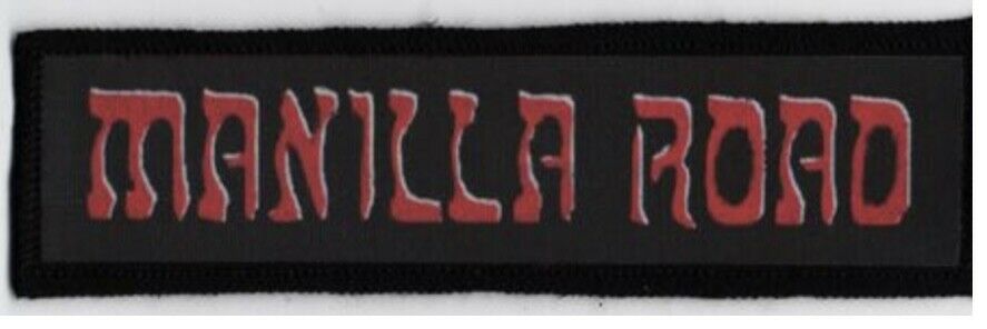 Manilla Road Logo Sublimated Printed Patch Heavy Metal