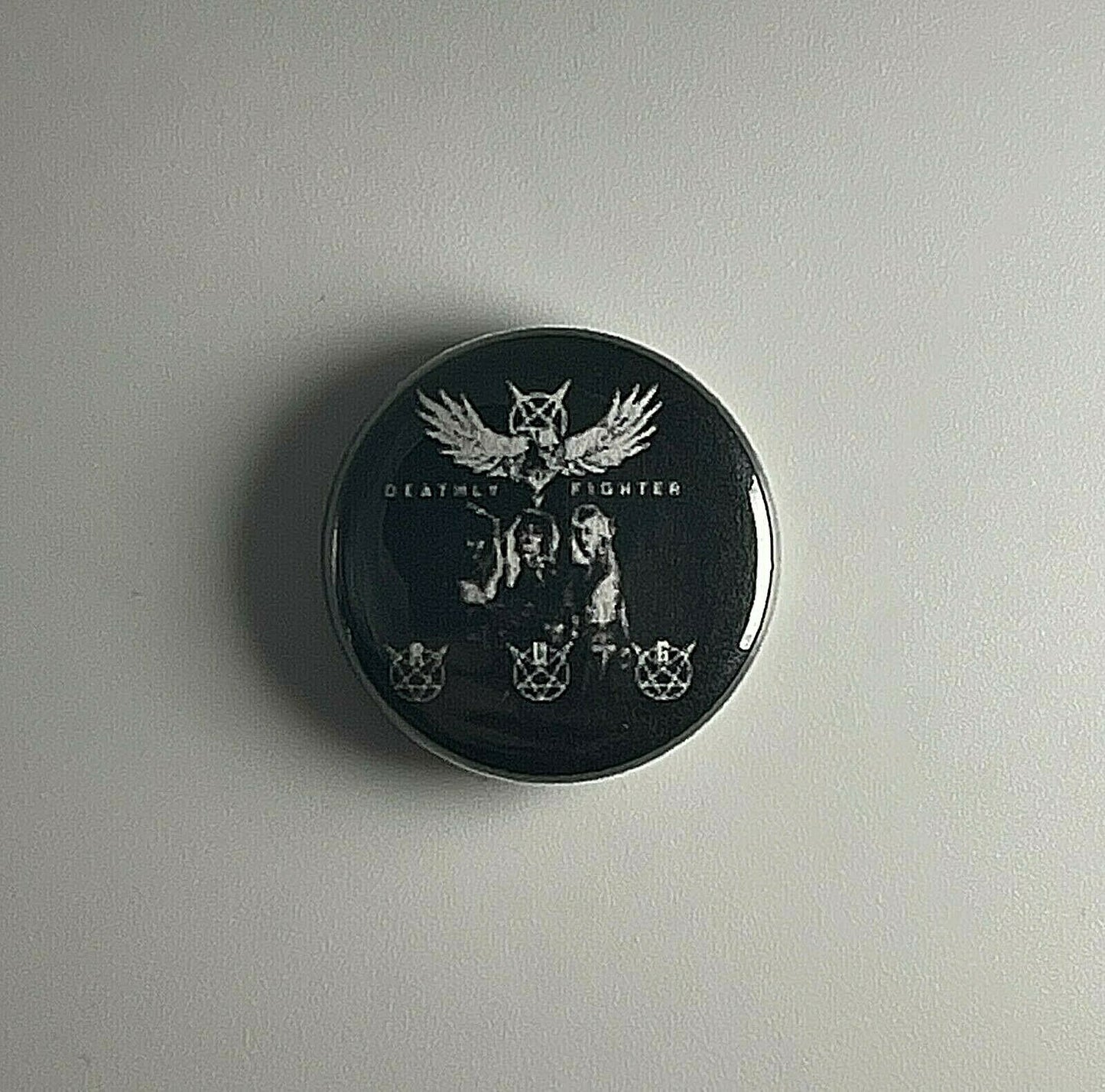 Randy Uchida Group GISM 1” Button R004B Badge Pin