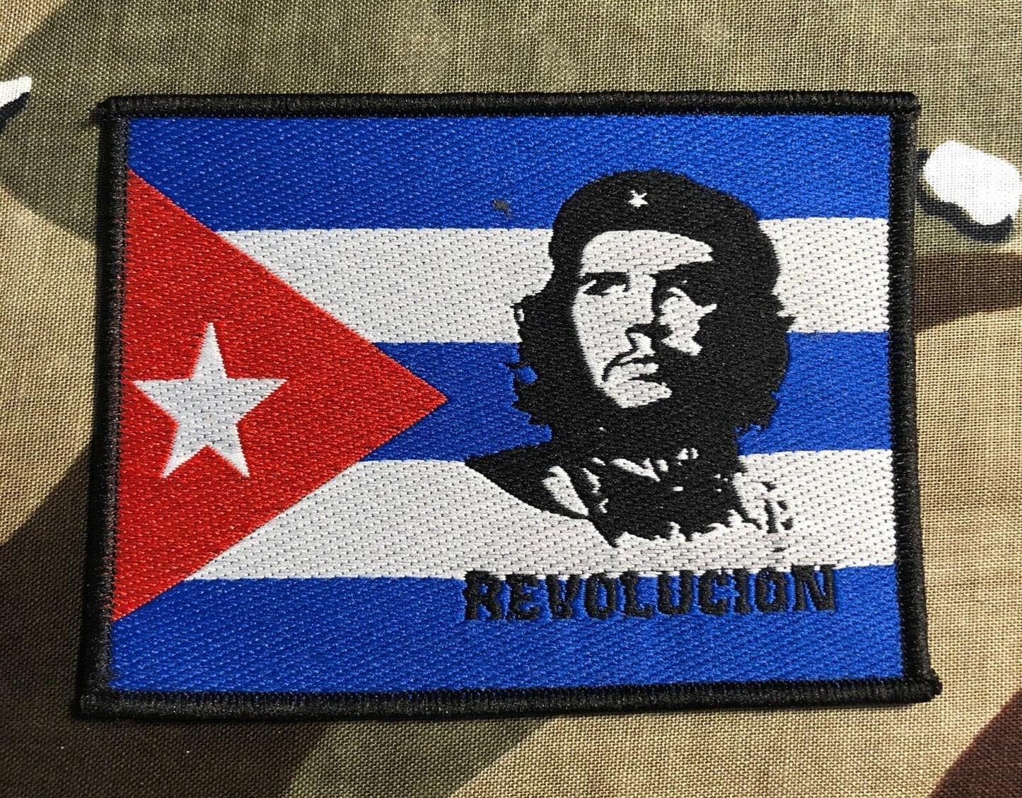 Che Guevara Revelucion Woven Patch C046P