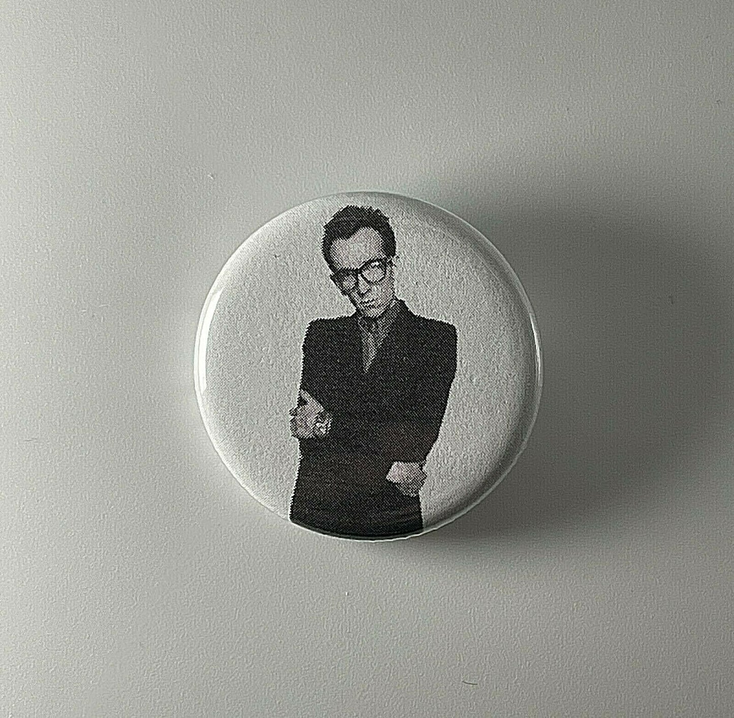 Elvis Costello 1.25” Button E005B125 Pin Badge