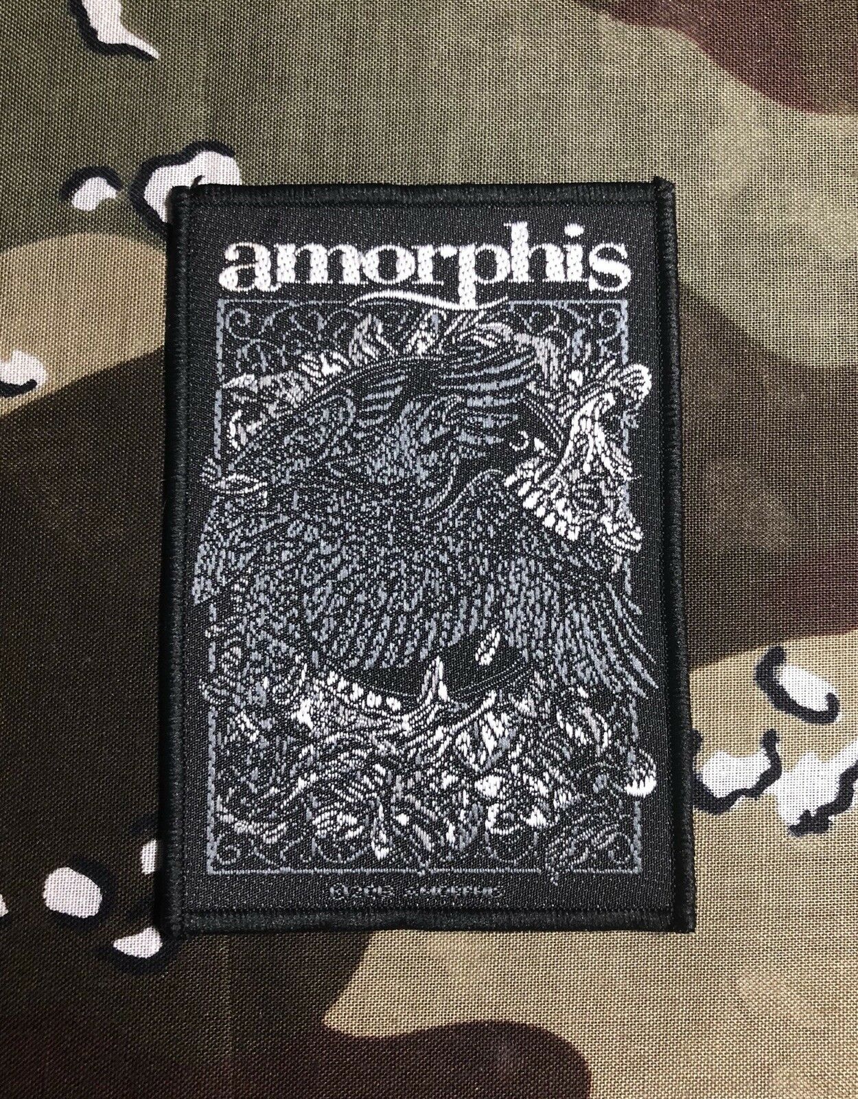 Amorphis Death Metal Woven Patch A012P