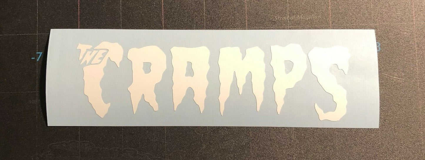 The Cramps Vinyl Transfer Rub On Sticker C006S