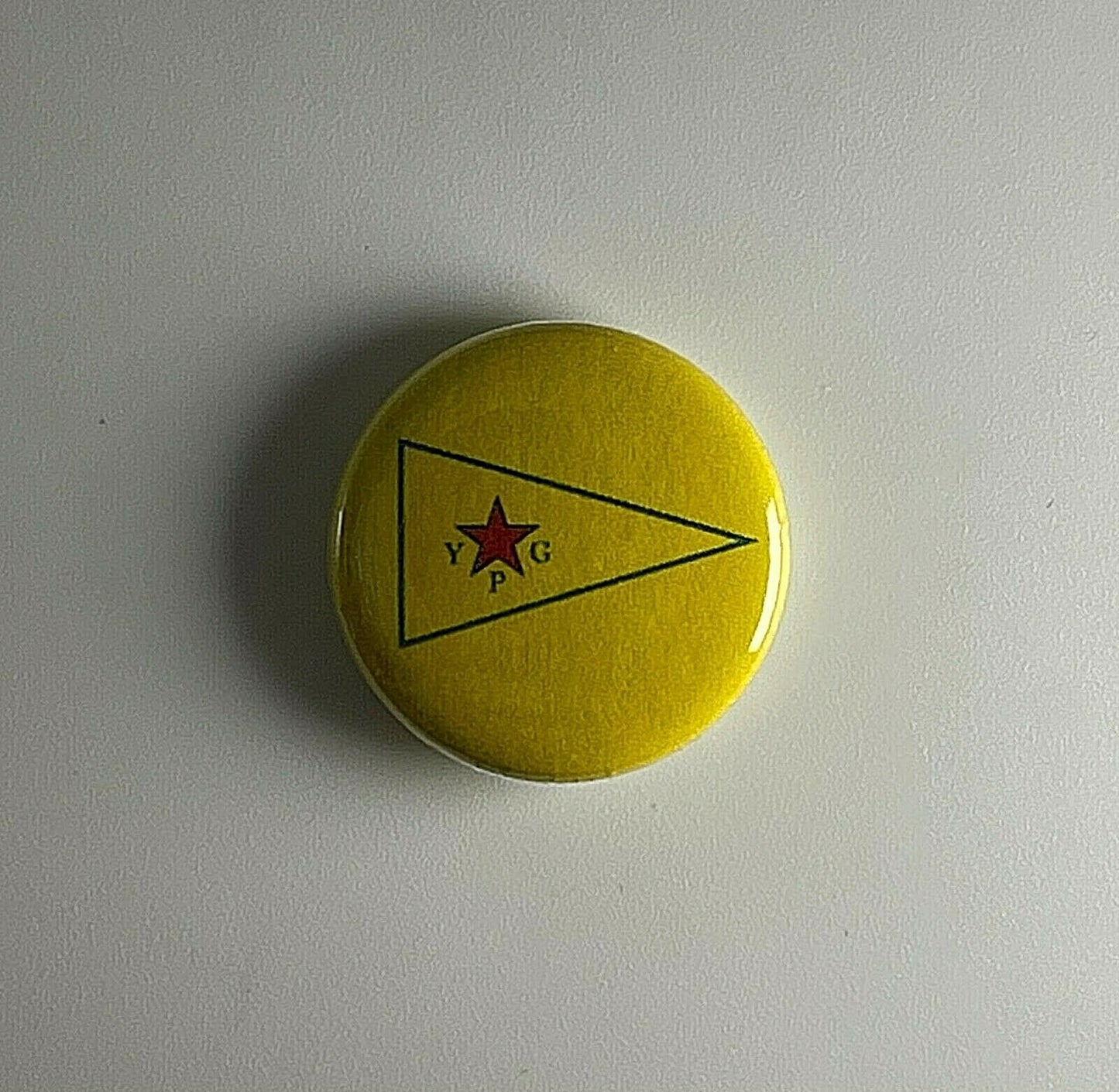 YPG Flag 1" Button Y003B Badge Pin Rojava People's Protection Unit Kurdistan YPJ