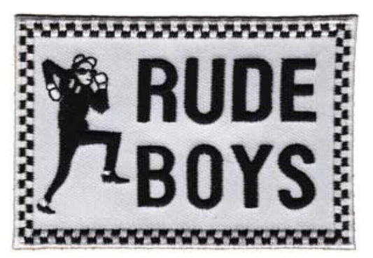 Rude Boy Ska Mod Embroidered Patch R025P