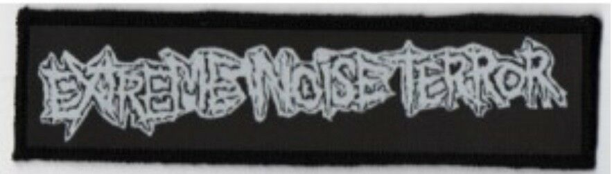 Extreme Noise Terror Crust Punk Logo Printed Patch E020P