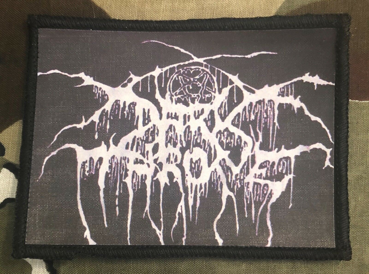 Darkthrone Logo Sublimated Printed Patch D046P