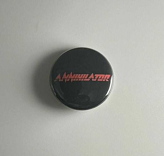 Annihilator 1” Button A025B Badge Pin