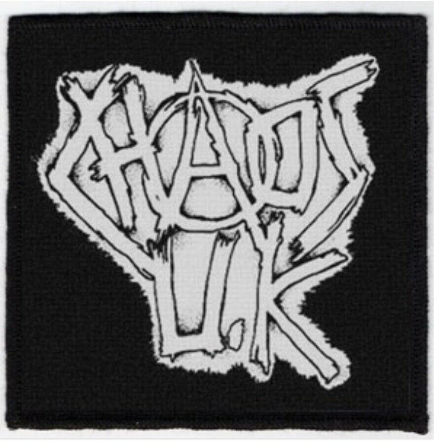 Chaos U.K. Punk Logo Sublimated Printed Patch C059P