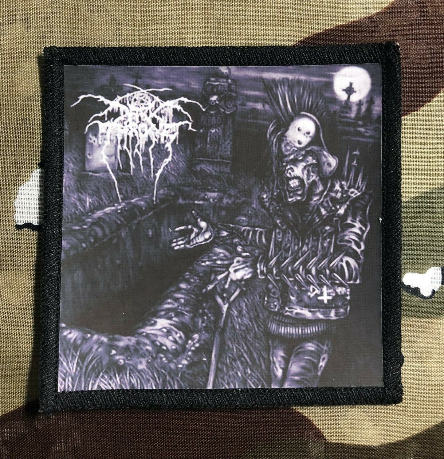 Darkthrone FOAD Sublimated Printed Patch D065P