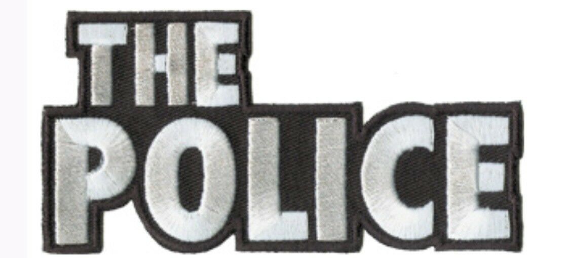 The Police Logo Embroidered Patch P015P