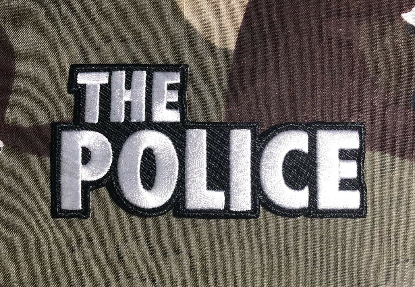 The Police Logo Embroidered Patch P015P