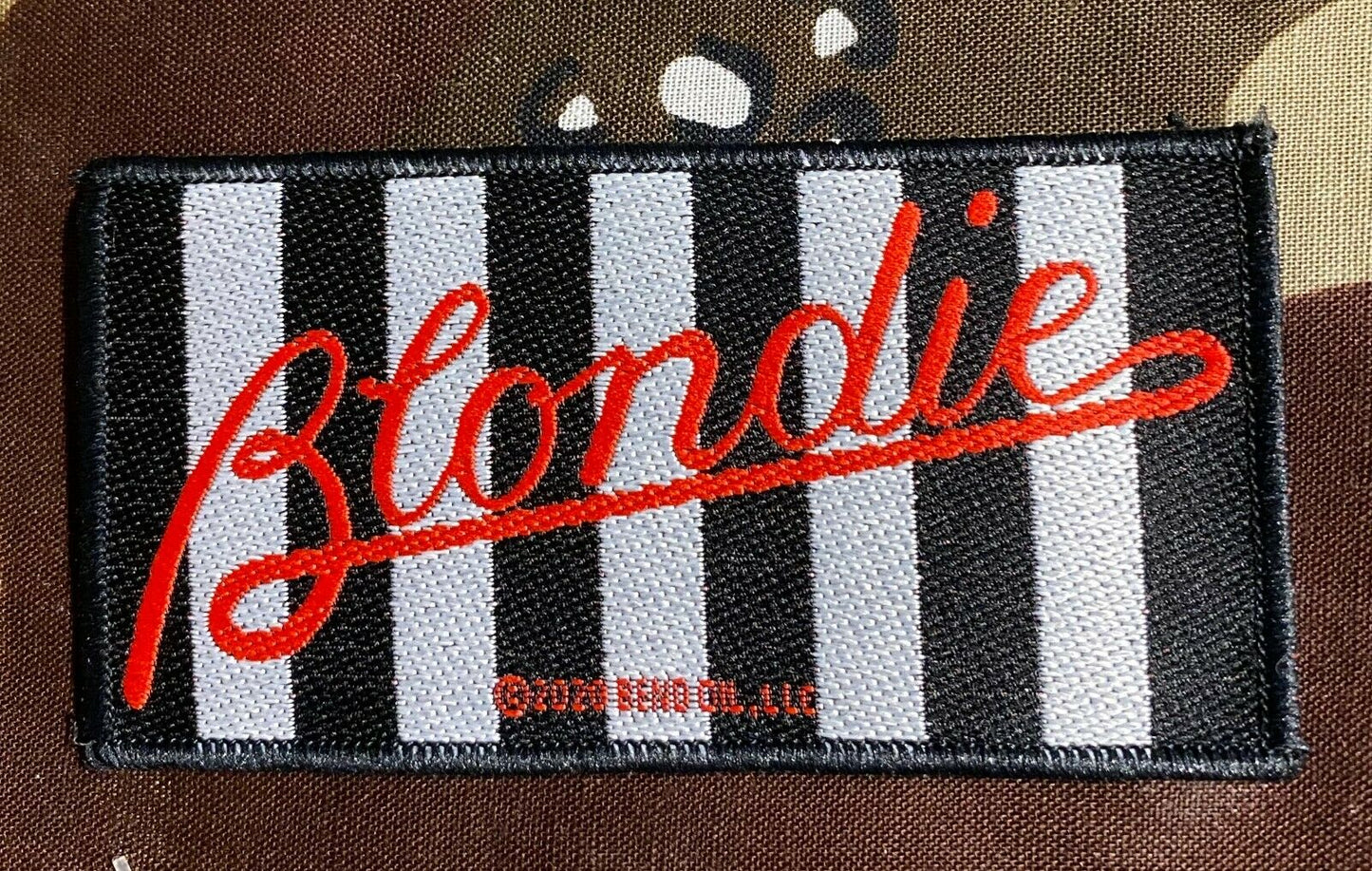 Blondie Logo Woven Patch B064P