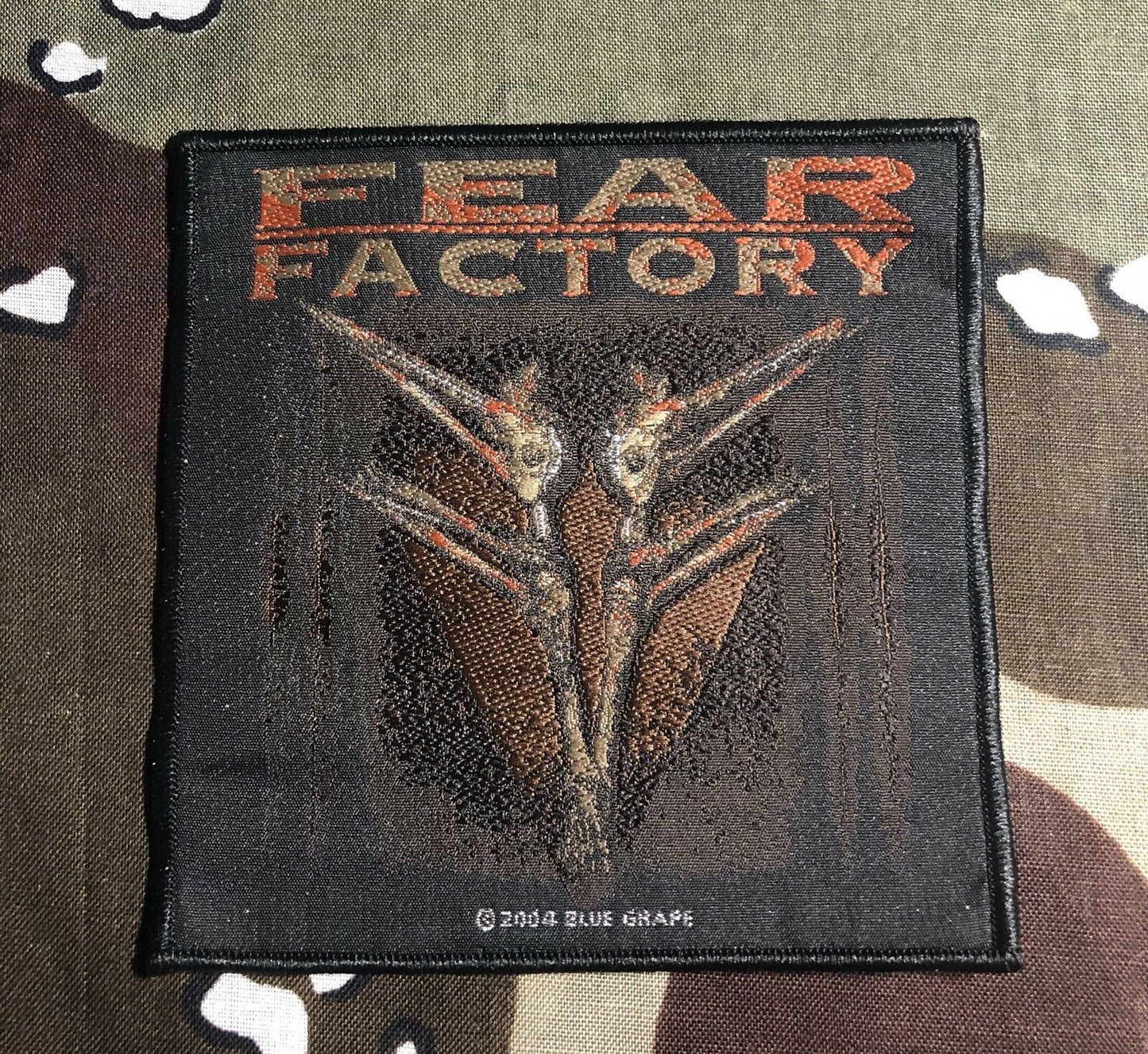 Fear Factory Archetype Woven Patch F014P