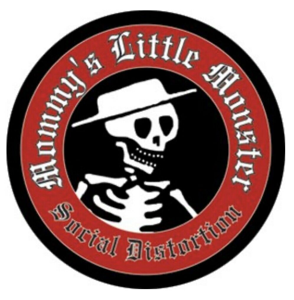 Social Distortion Mommy's Little Monster Embroidered Patch S093P