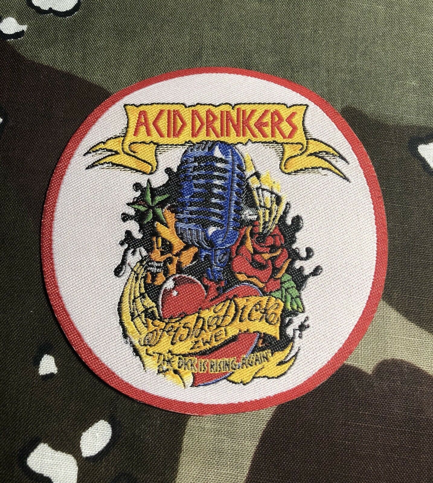 Acid Drinkers Woven Patch