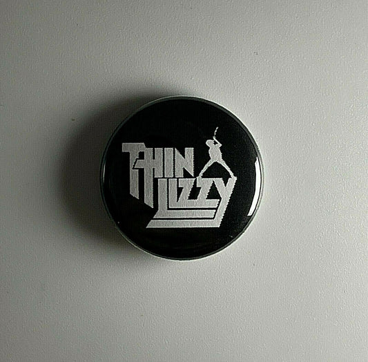 Thin Lizzy Logo 1" Button T003B Pin Badge