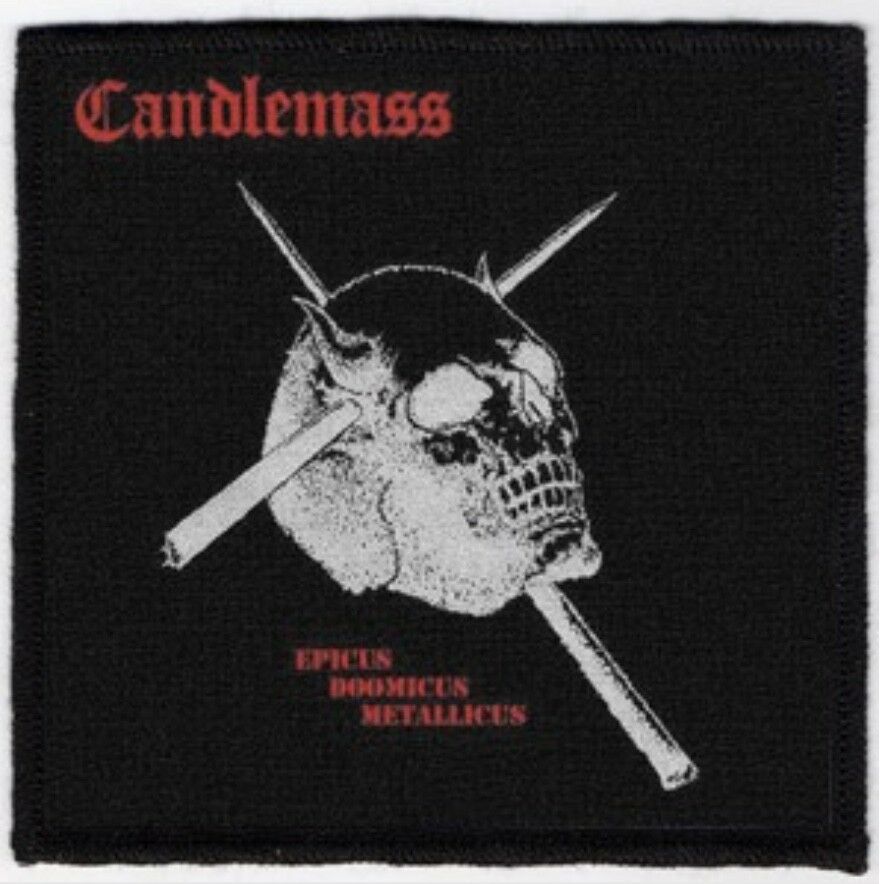 Candlemass Epicus Doomicus Metallicus Sublimated Printed Patch C033P