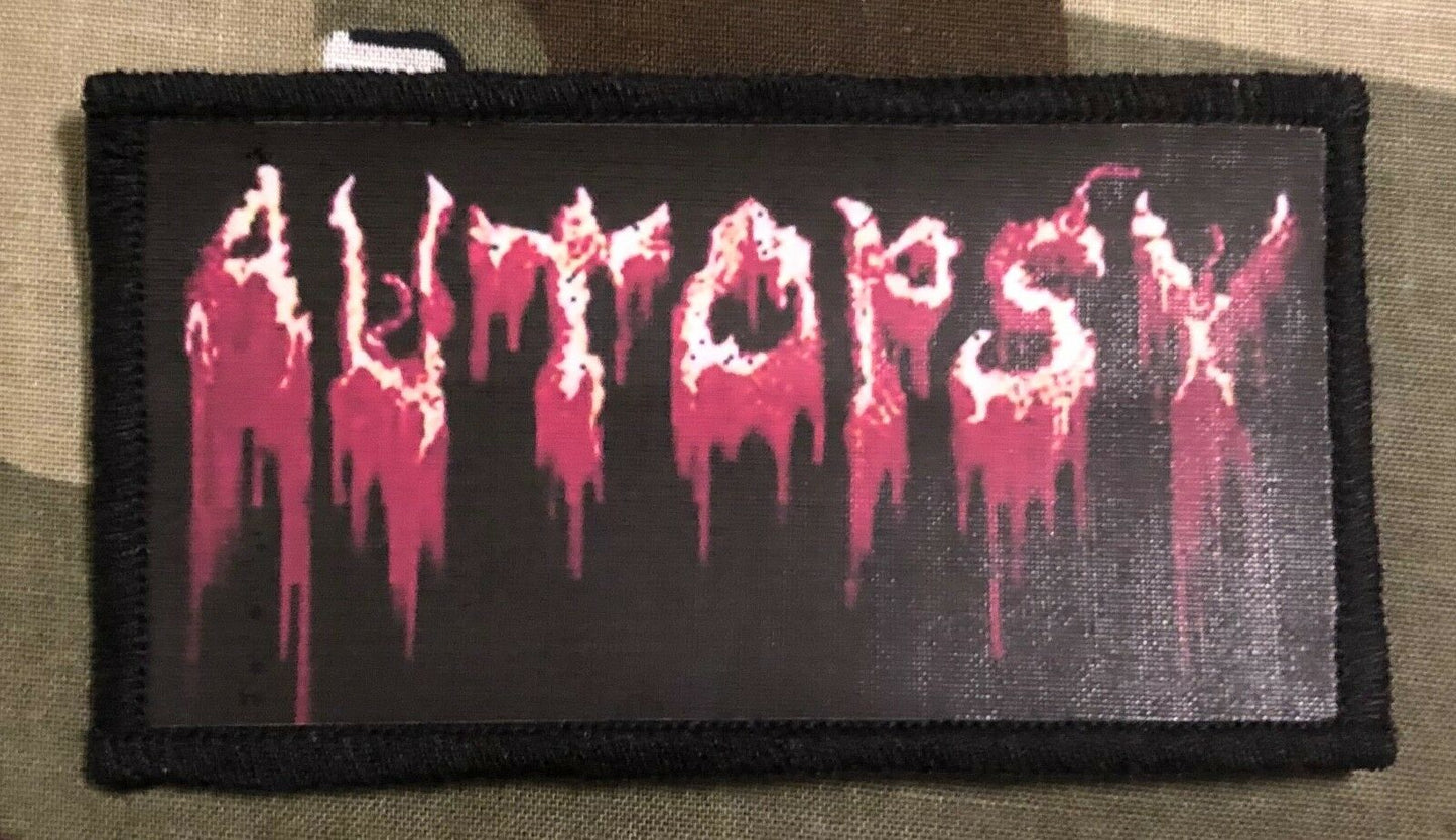 Autopsy Logo Sublimated Printed Patch A055P