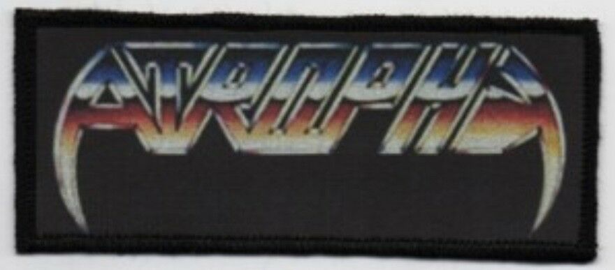 Atrophy Thrash Metal Logo Sublimated Printed Patch A053P