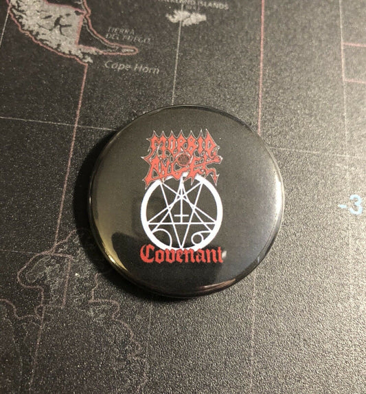 Morbid Angel Covenant 1.5” Button M002B15