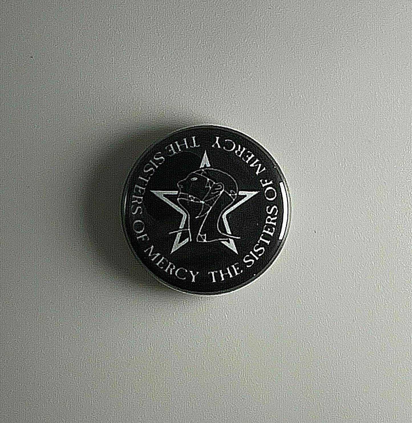 The Sisters Of Mercy 1” Button S040B Pin Badge