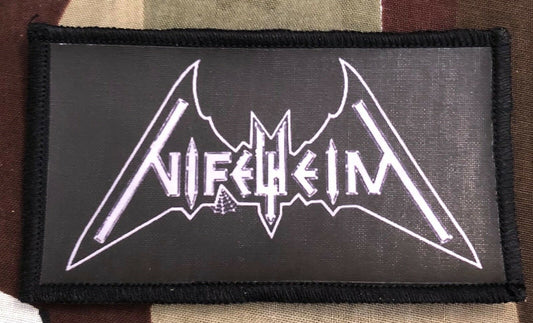 Nifelheim Heavy Metal Logo Sublimated Printed Patch N013P