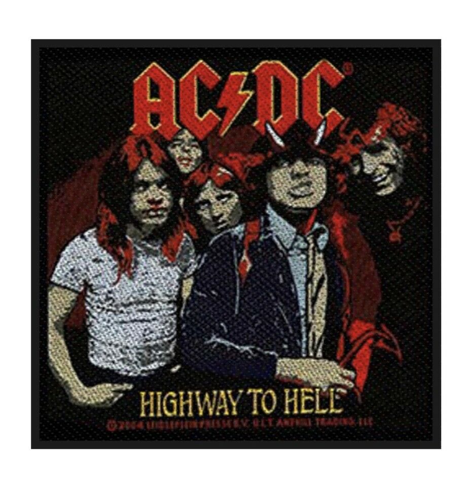 AC/DC Highway To Hell Woven Patch A065P