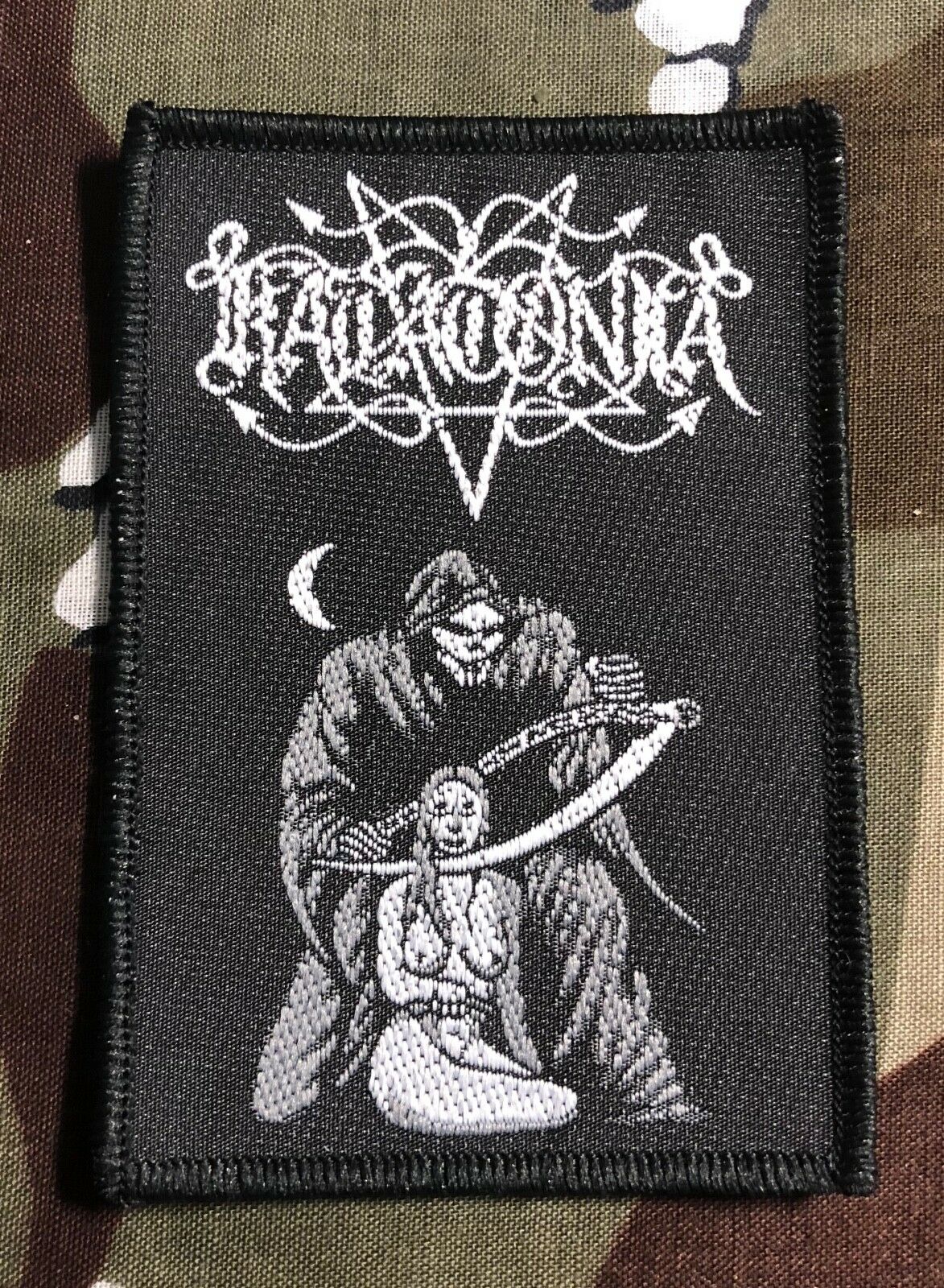 Katatonia Grim Reaper Woven Patch K021P