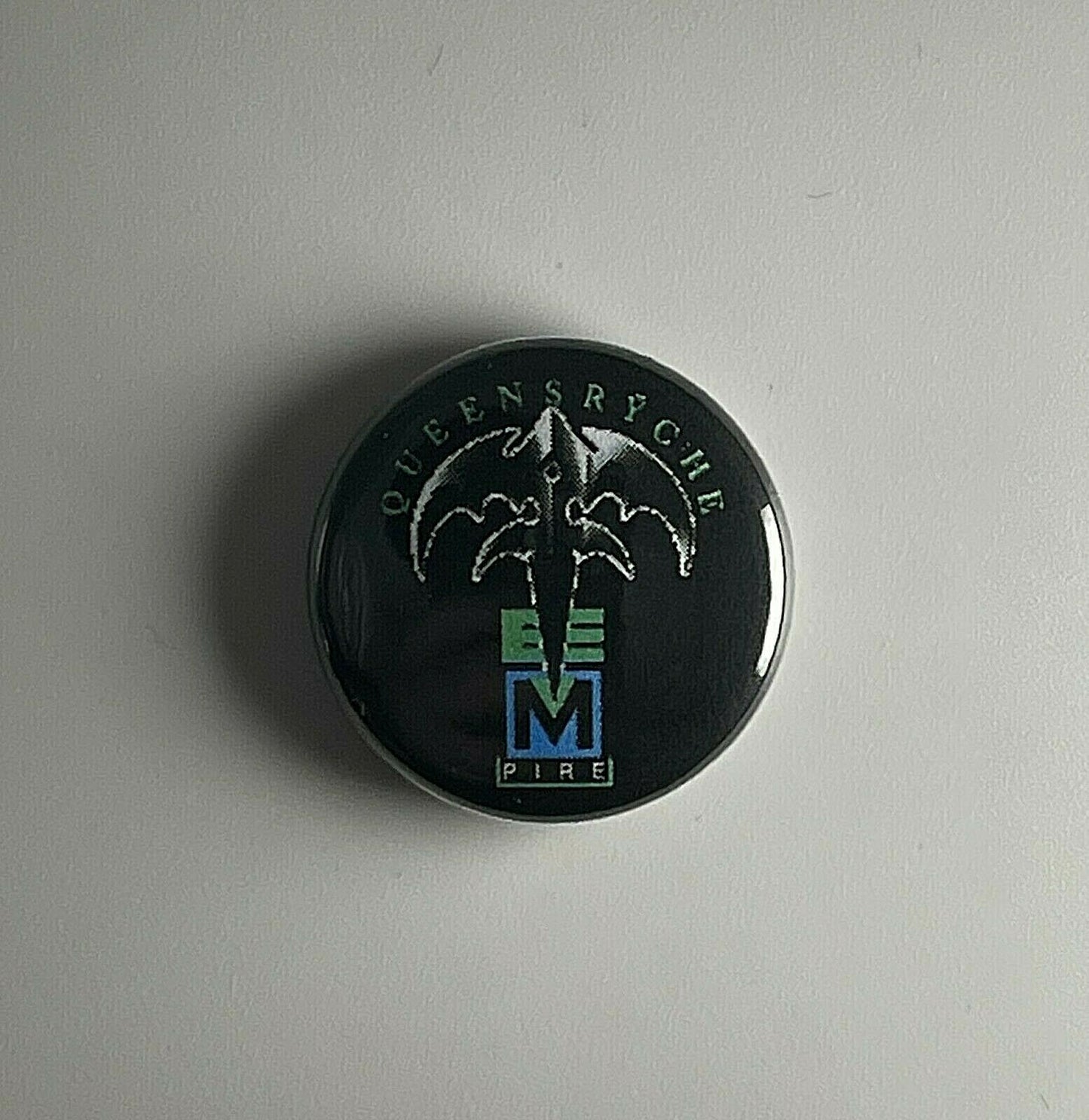 Queensryche Empire 1” Button Q001B Pin Badge