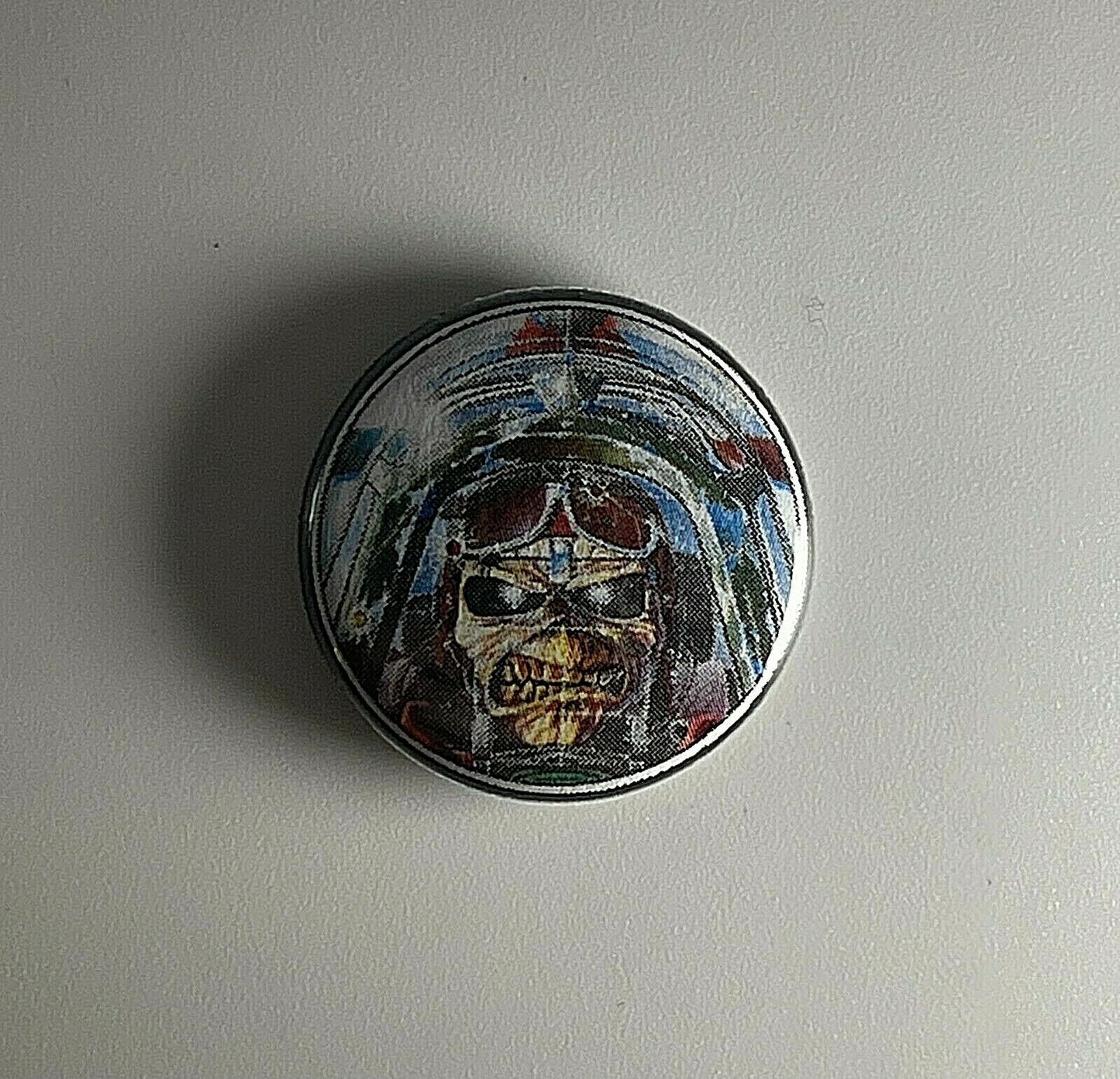 Iron Maiden Aces High 1” Button I008B Pin Badge