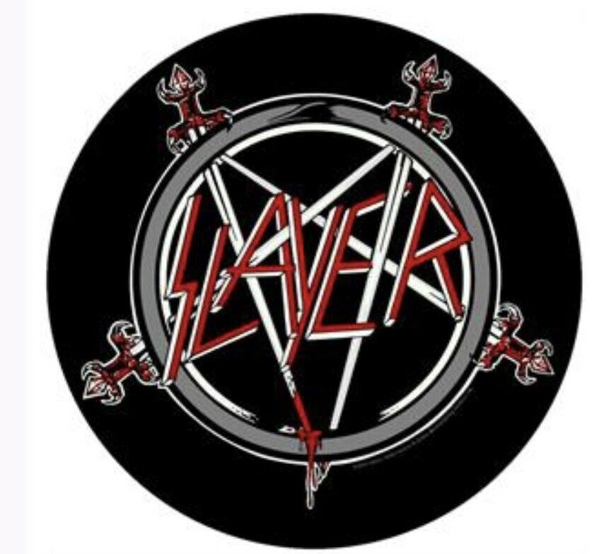 Slayer Pentagram Printed Back Patch S022P