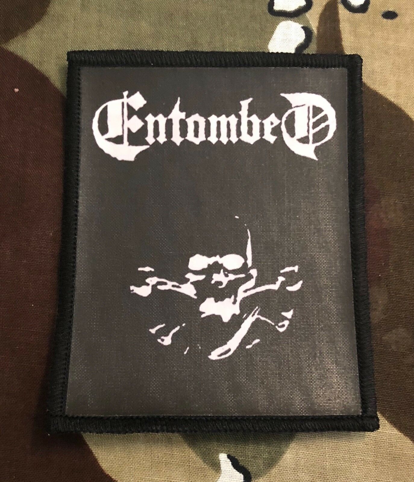 Entombed Wolverine Blues Sublimated Printed Patch E015P