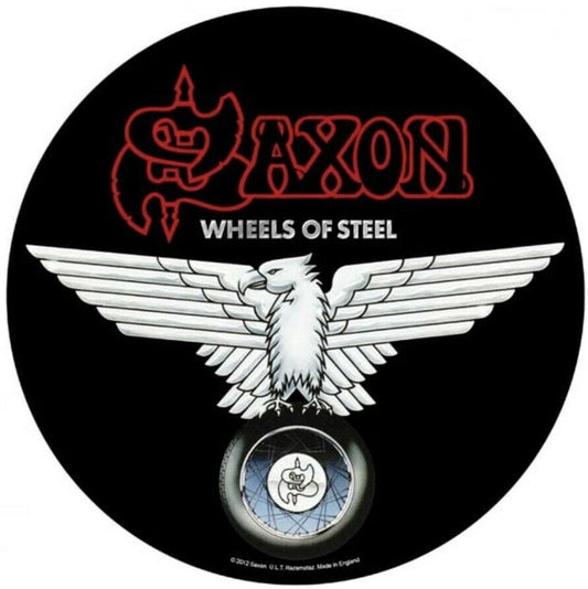 Saxon Wheels Of Steel Printed Back Patch S083P