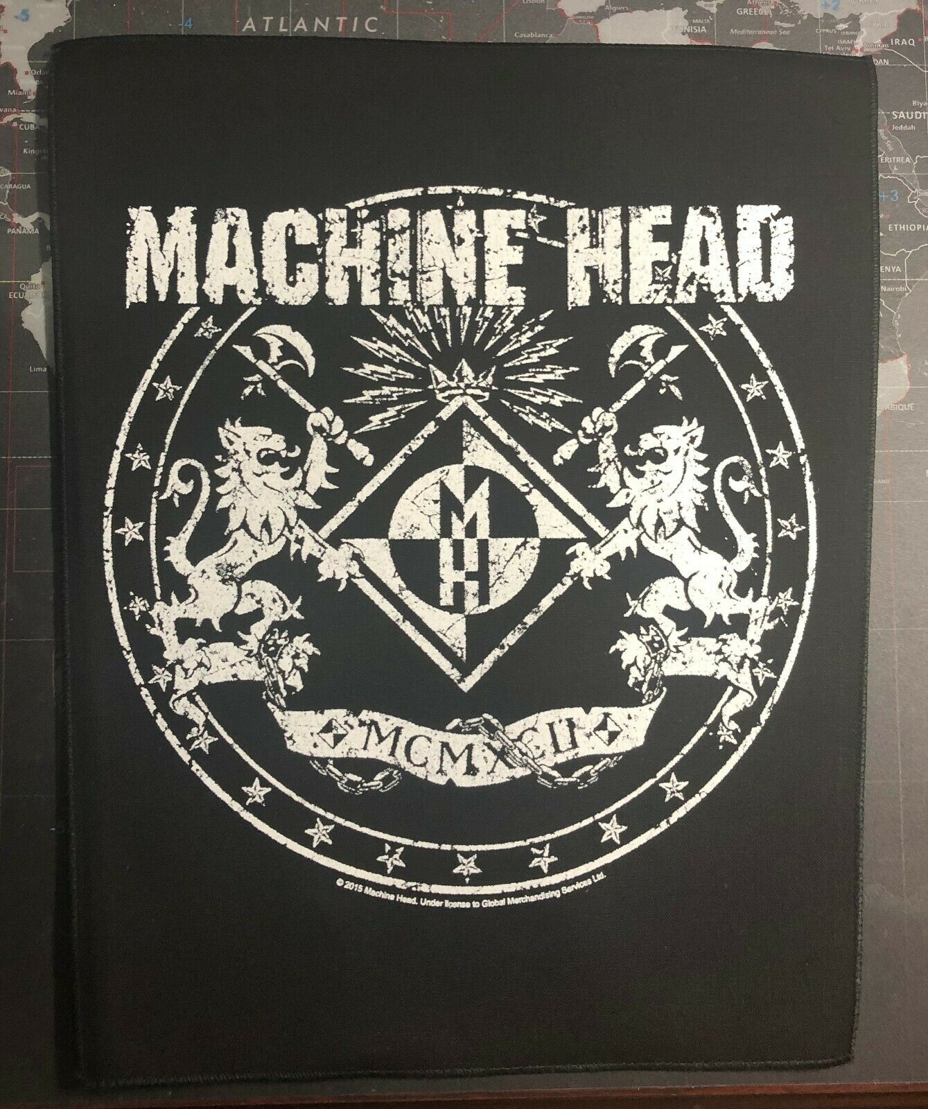 Machine Head Printed Back Patch M089P