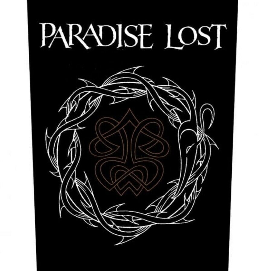 Paradise Lost Crown Of Thorns Back Patch P033P