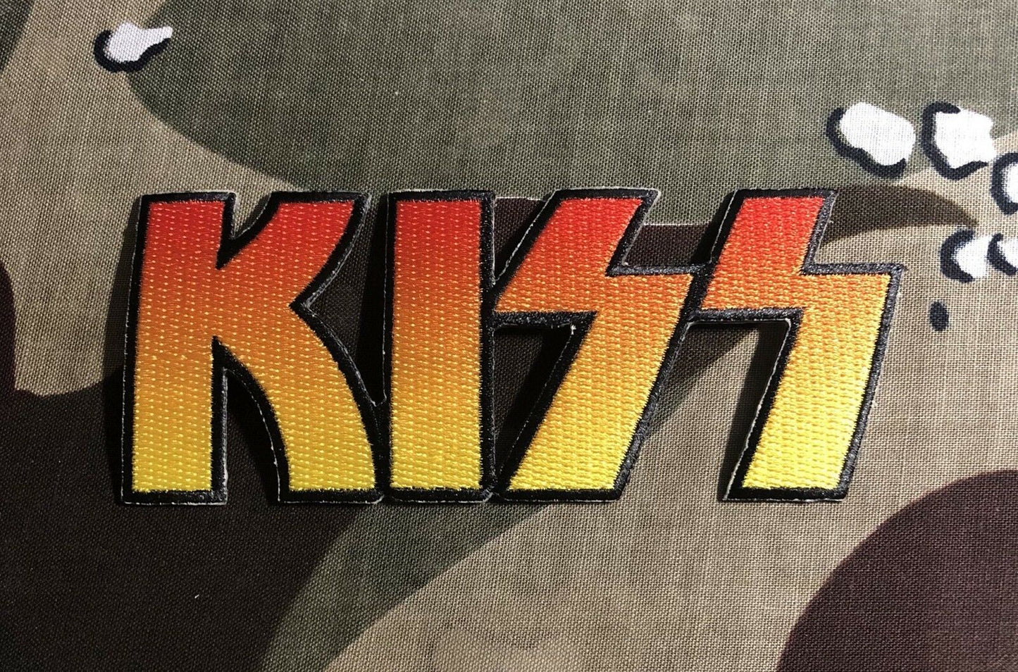 Kiss Logo Embroidered Patch K005P